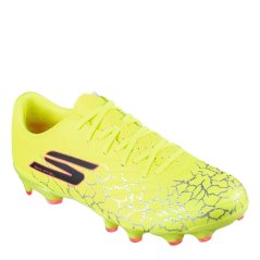 Skechers SKX_01 Gold Firm Ground Football Boots Yellow/Black