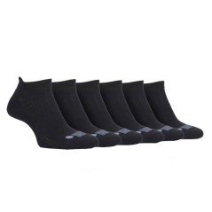 Jeep 6 Pack Trainer Socks Mens Black