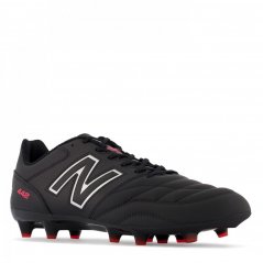 New Balance 442 V2 Firm Ground Football Boots Black/Red