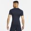 Nike Pro Men's Tight Fit Short-Sleeve Top Obsidian