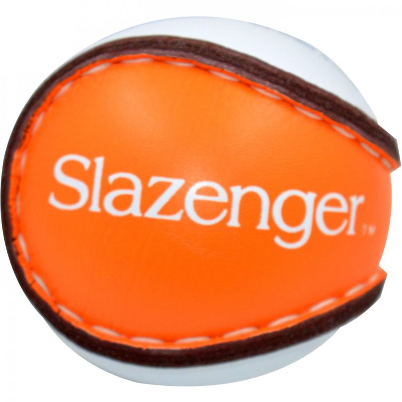 Slazenger Hurling Ball 44 White/Orange