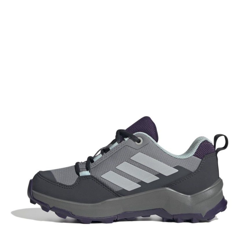 adidas Terrex AX4r Hiking Shoes Juniors Grey/Aqua
