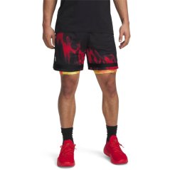 Under Armour Curry Statement pánské šortky Black/Red