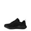 Skechers Lightweight Lace Up Sneaker W Overl Runners Boys Triple Black