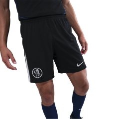 Nike Chelsea Third Shorts 2025 2026 Adults Black/Silver