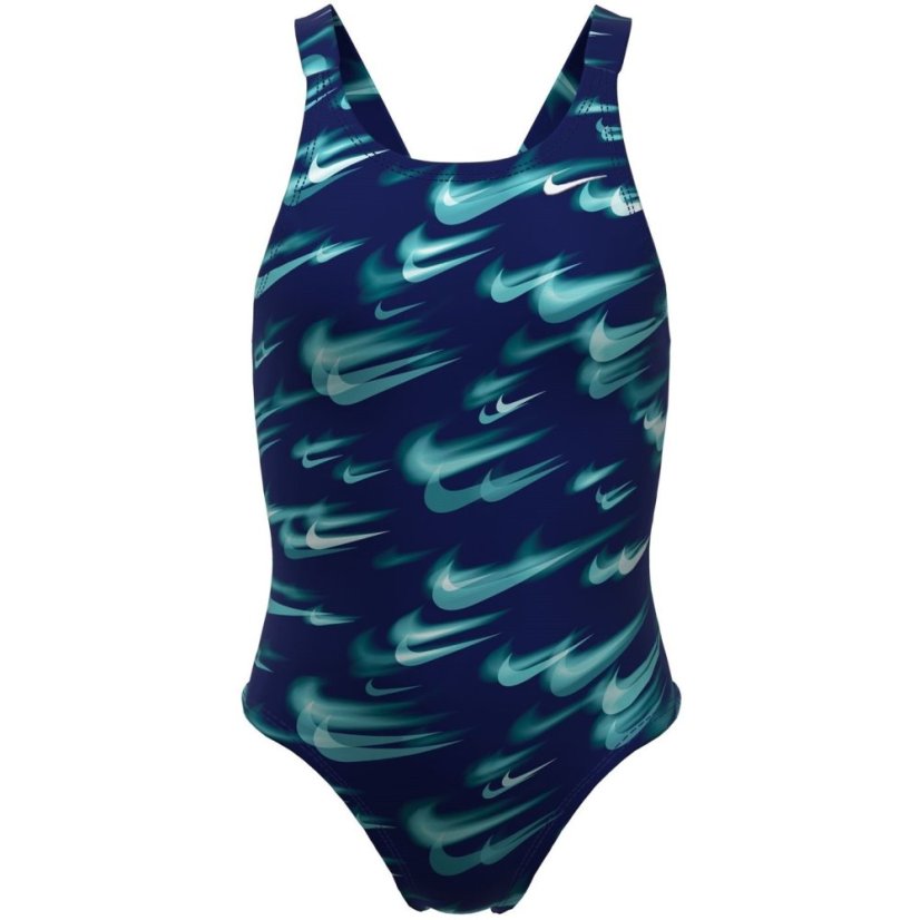 Nike Kids' One Piece Swimsuit Green Abyss