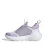 adidas Kids' Tensaur Comfort Low-Top Trainers Wte/Lme/Plum