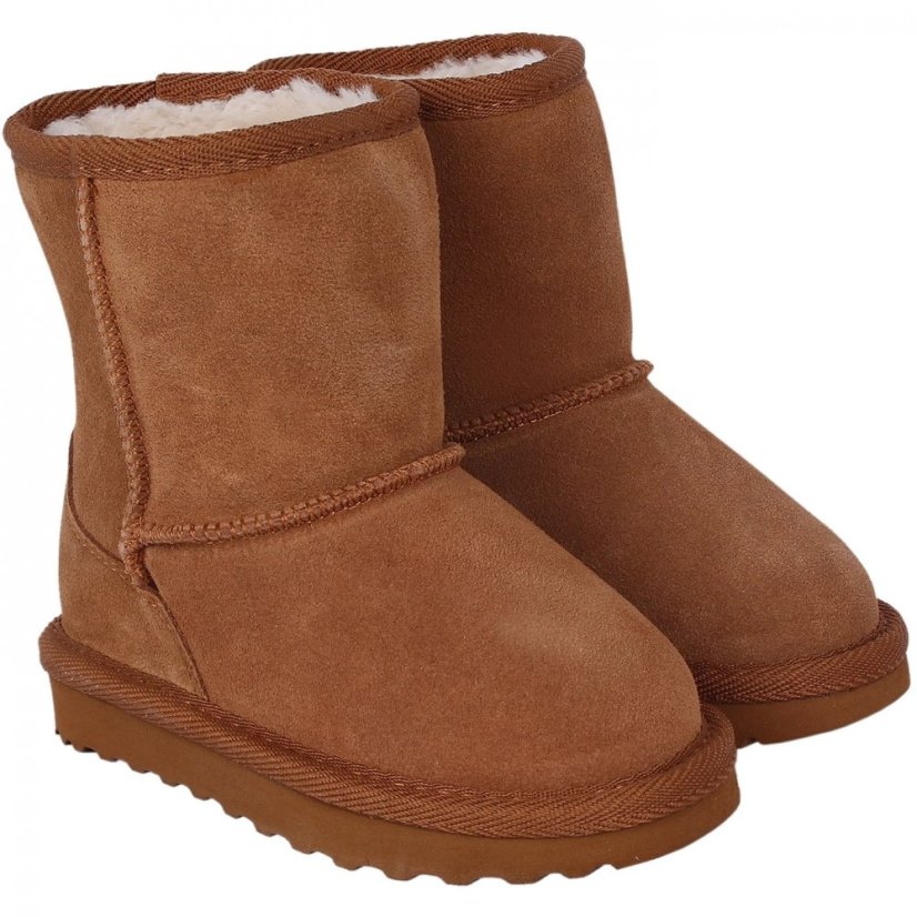 SoulCal Tahoe Snug Boots Infants Chestnut