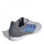 adidas Super Sala 2 Indoor Football Boots Juniors Grey/Blue