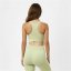USA Pro UP Seamless Crop Sports Bra Pistachio