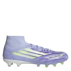 adidas F50 Sparkfusion Pro Womens Firm Ground Football Boots Purple/Lemon