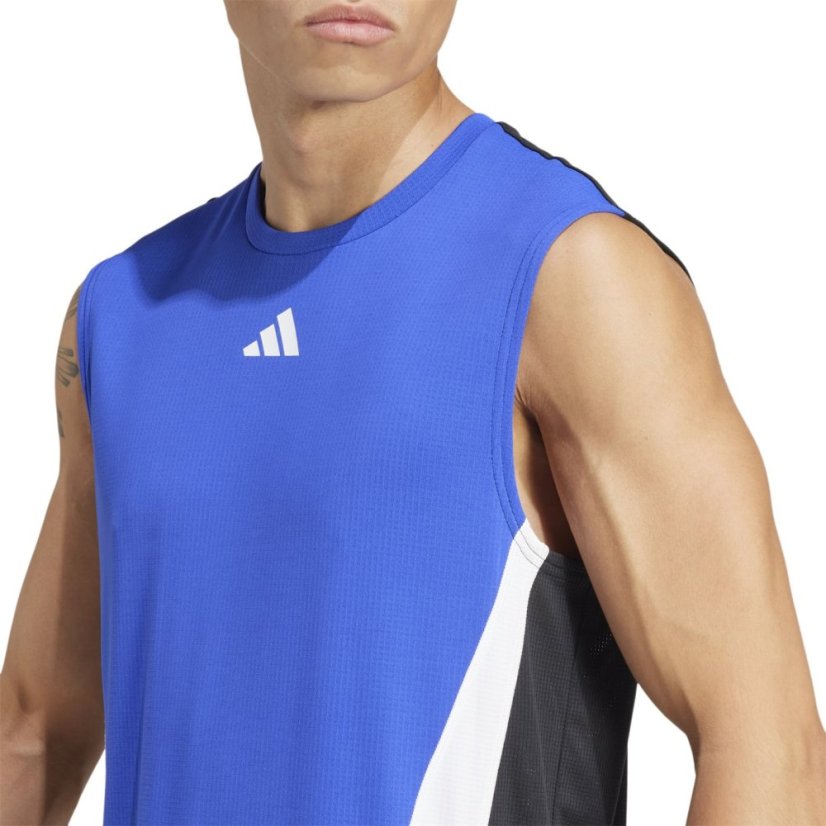 adidas Tennis Pro HEAT.RDY Tank Top Blu/Blk/Wht