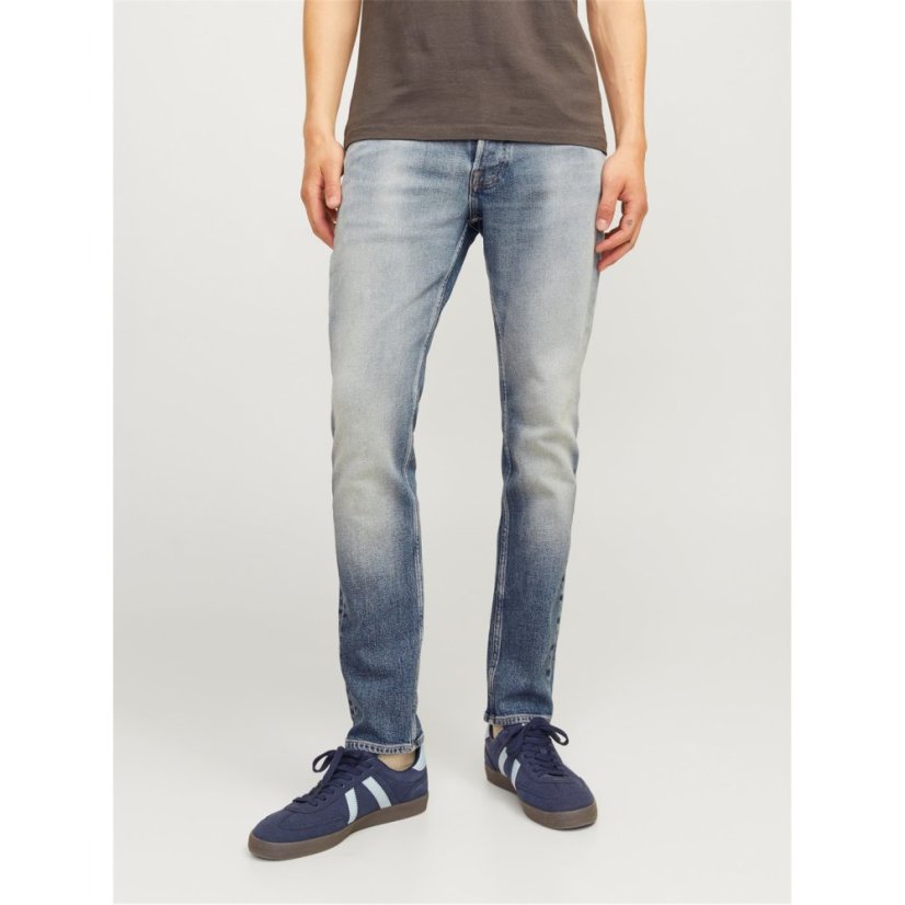 Jack and Jones Men's Glenn Coop Skinny Jeans Blue Denim