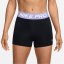 Nike Pro Three Inch Shorts Womens Black/Lilac