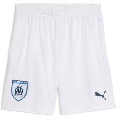 Puma Olympique De Marseille Home Shorts 2024 2025 Adults White