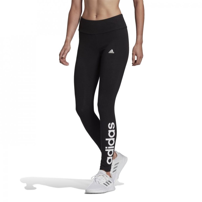 adidas Essentials Linear Leggings Ladies Black/White