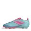 adidas F50 Elite Childrens Firm Ground Football Boots Blue/Pink