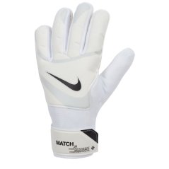 Nike Match Goalkeeper Gloves Juniors White/Black