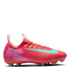 Nike Zoom Mercurial Vapor 16 Juniors Firm Ground Football Boots Red/Green