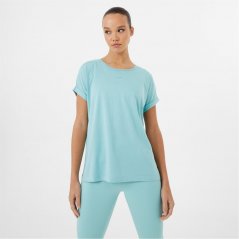 USA Pro Short Sleeve Sports dámske tričko Light Green
