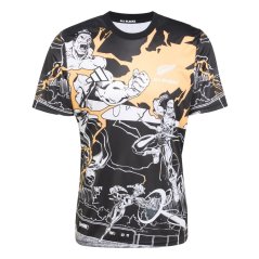 adidas All Black Marvel Captians Shirt 2025 Adults Black
