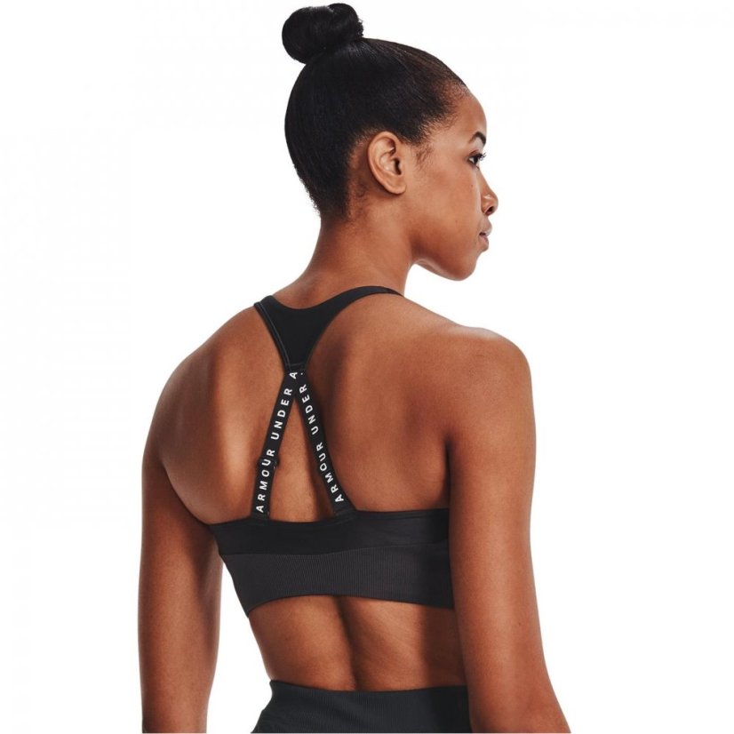 Under Armour High Sports Bra Jet Grey/White