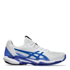 Asics Solution Speed Ff 3 Tennis Shoes Mens White/Blue