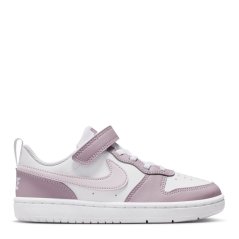 Nike Court Borough Low Recraft Shoes Infants Wht/Plum/Fog
