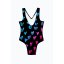 Hype Kids' Heart One Piece Swimsuit Multi