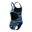 Speedo Kids' All Over One Piece Swimsuit Cobalt Pop