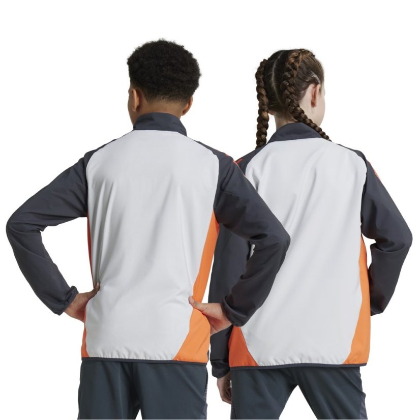 adidas Slb Pre Jkt Y Tracksuit Top Unisex Kids Lgh Solid Grey