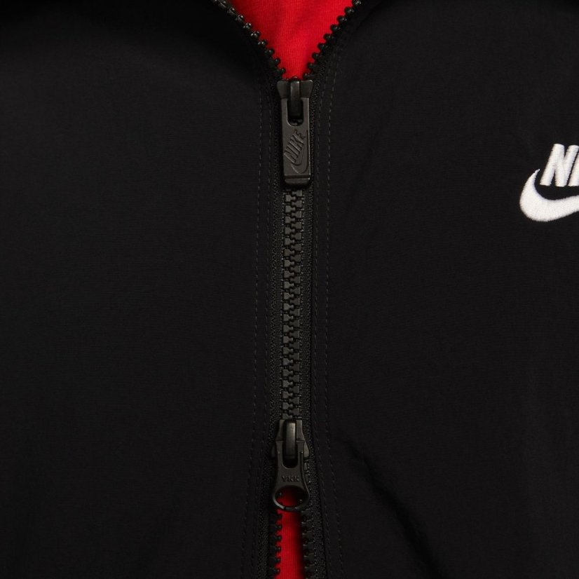Nike Club Men's Full-Zip Woven Jacket Black/White