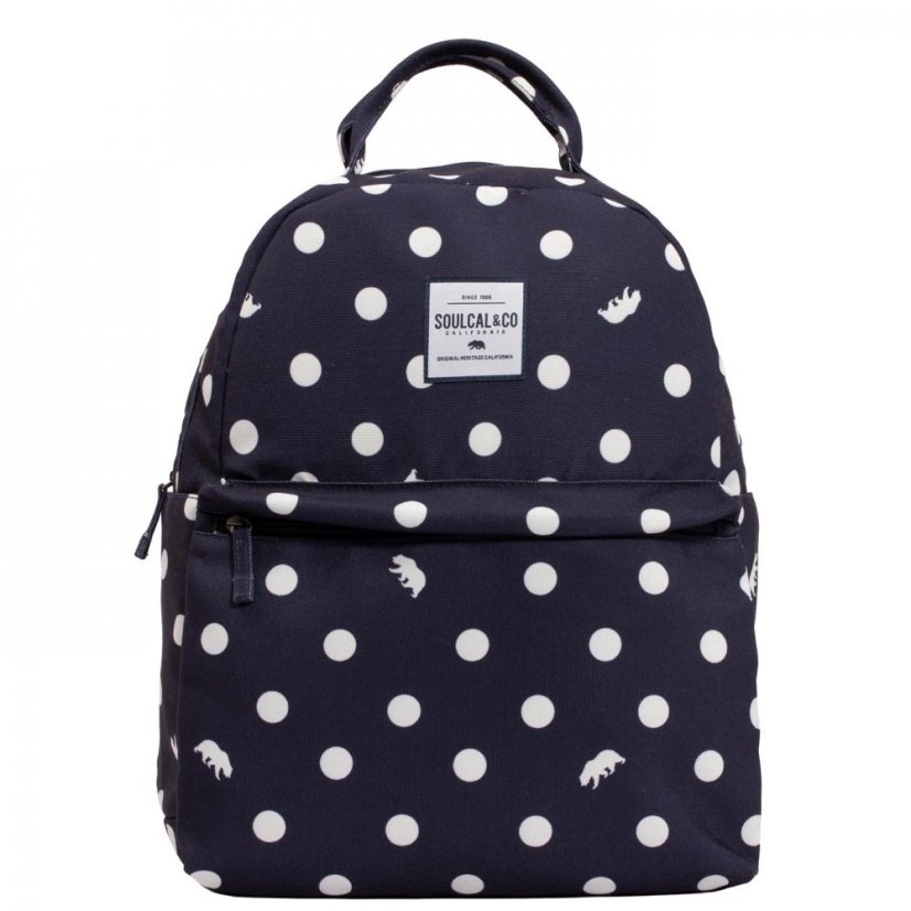 SoulCal Cal Top Handle Backpack Womens Navy Spot