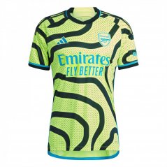 adidas Arsenal Away Shirt 2023 2024 Adults Yellow/Black