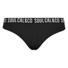 SoulCal Deluxe Jacquard Bikini Briefs Black