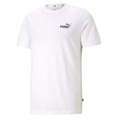 Puma Small Logo pánské tričko White