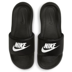 Nike Victori One Womens Slide Sandals Blk/Wht/Blk