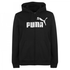 Puma No1 Zip Hoodie Mens Black velikost M