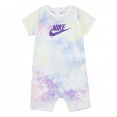 Nike Dye Romper Infant Girls Violet Shock
