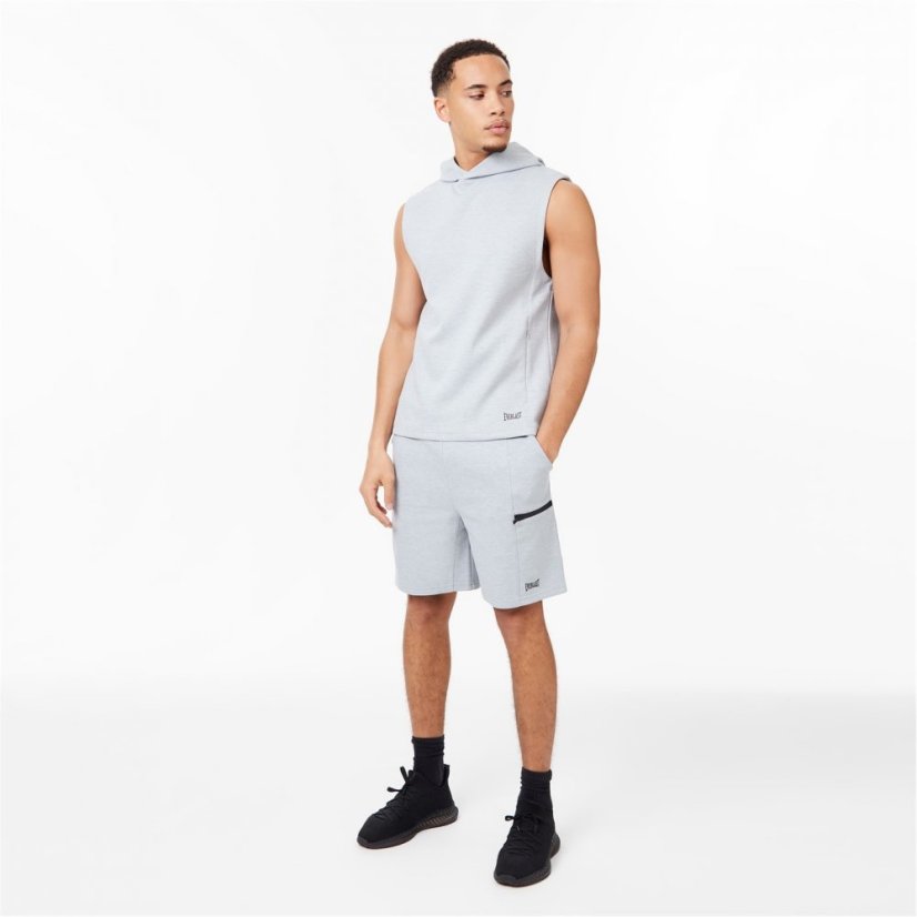 Everlast Elevate Zip Pocket Short Grey Marl