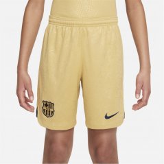 Nike Barcelona Away Shorts 2022 2023 Junior Boys Gold
