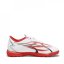 Puma Ultra Play.4 Childrens Astro Turf Trainers White/Pink