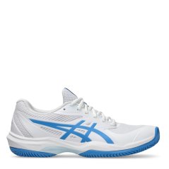 Asics Game Ff Clay/Oc Tennis Shoes Womens White/Blue