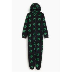 Character BOYS MINECRAFT ONESIE Black