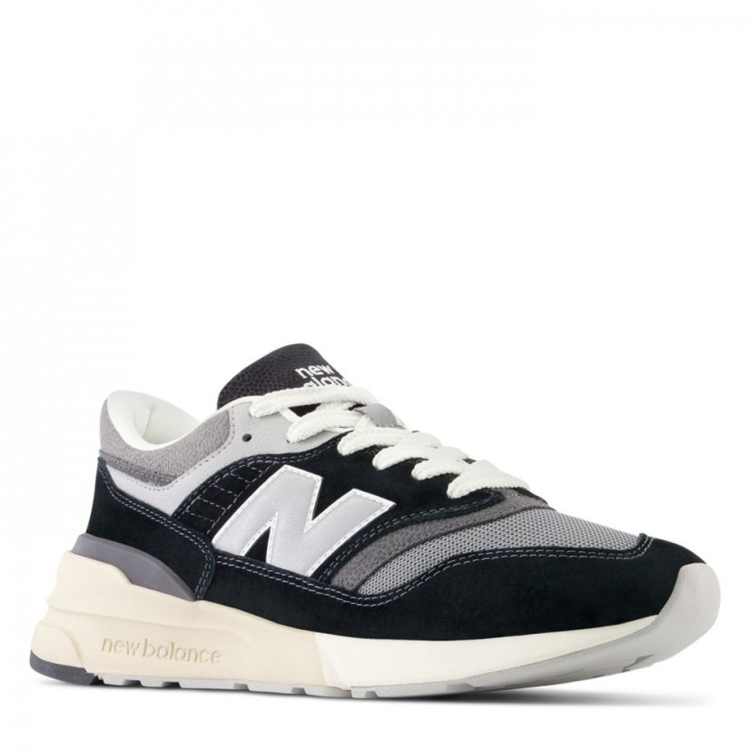 New Balance NB 977R Trainers Mens Black 001