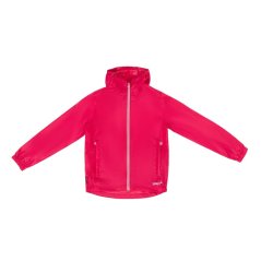 Gelert Packaway Waterproof Jacket Junior Bright Rose