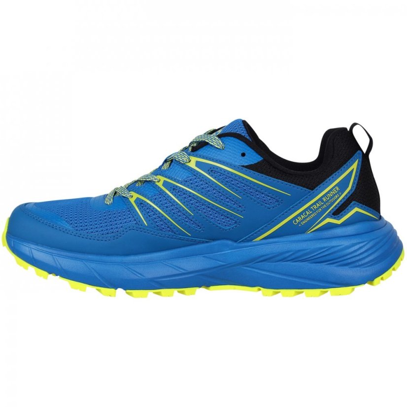 Karrimor Caracal Mens Trail Running Shoes Blue/Lime