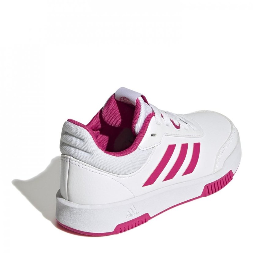 adidas Tensaur 3 Junior Girls Trainers White/Pink