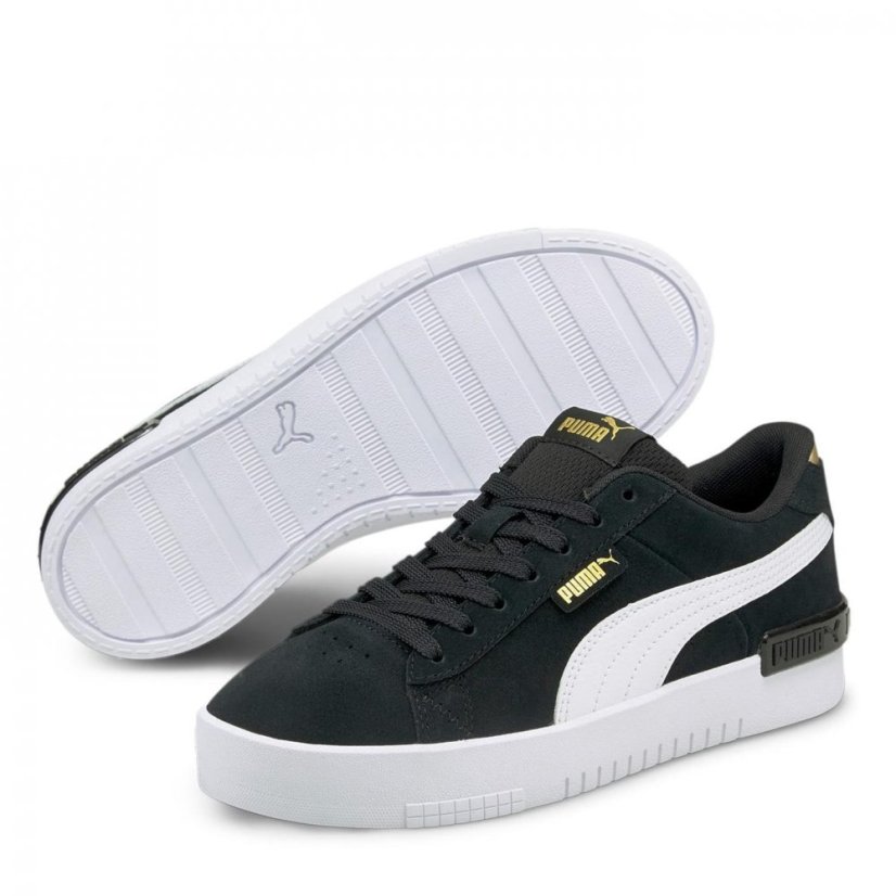 Puma Jada Suede Womens Trainers Black/White