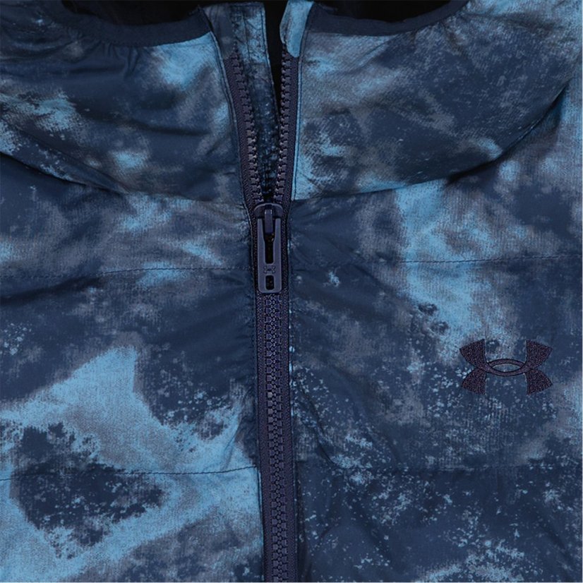 Under Armour Unisex Kids' Pronto P Puffer Jacket Washed/Navy